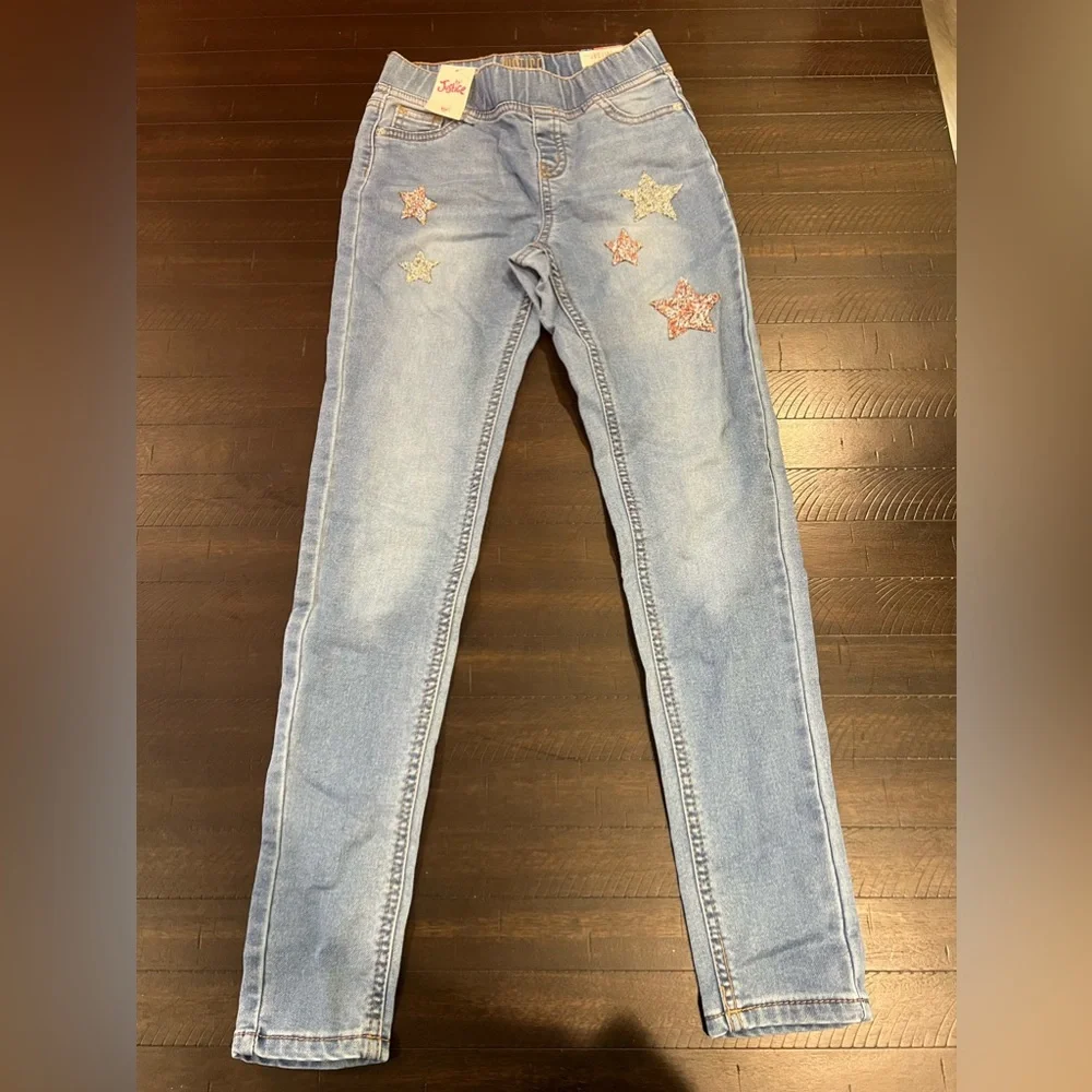 Justice Mid Rise Skinny Slim Jean Leggings